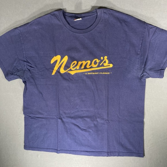 Nemo's A Detroit Classic T Shirt Size 2XL Hanes Beefy T - Picture 1 of 6
